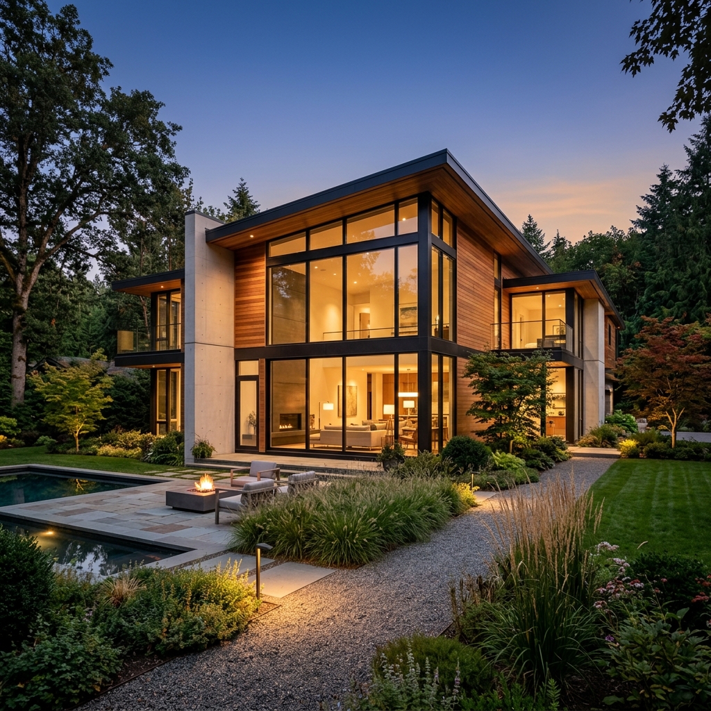 The Glass Pavilion modern villa Yercaud